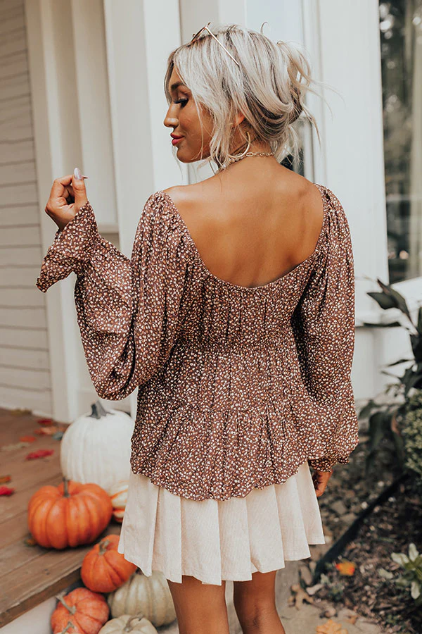 A Casual Escape Babydoll Top - Image 7