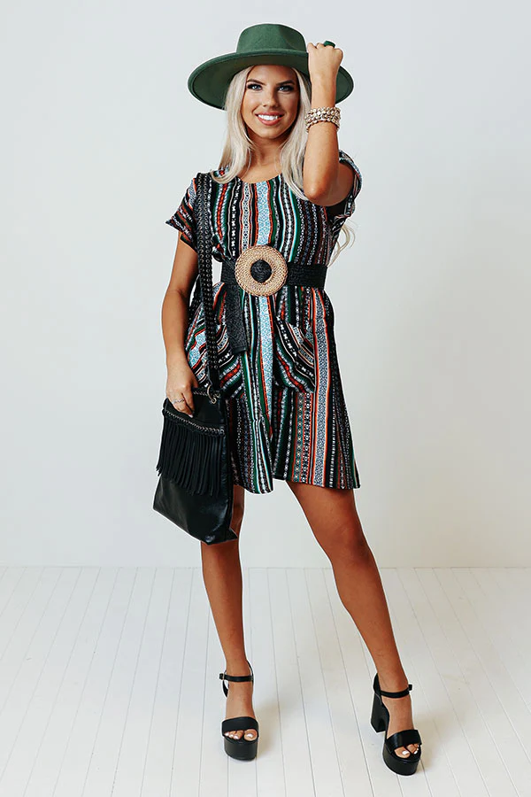 All Smiles In Soho Shift Dress - Image 4