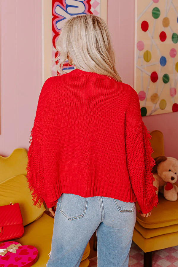 Apple Cider Delight Knit Cardigan - Image 4