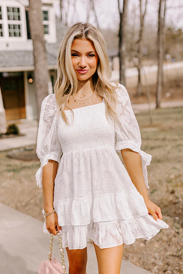 Awaiting Romance Smocked Dress - Image 2
