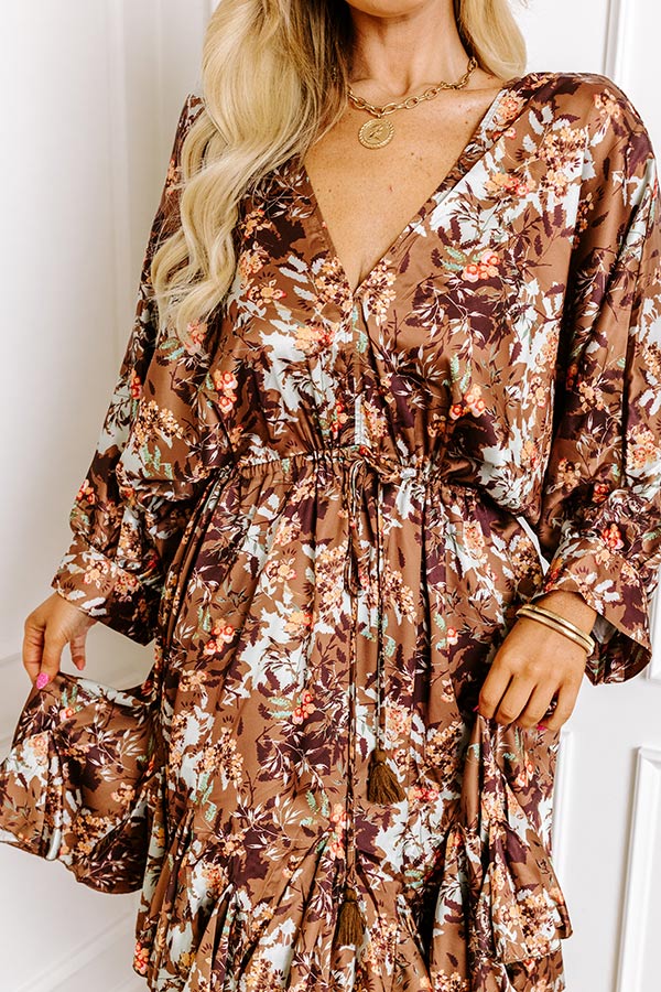 Beautiful Routine Floral Mini Dress Curves - Image 5
