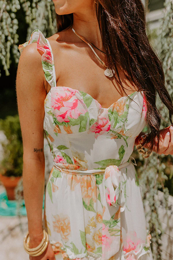 Believe In Love Floral Midi - Image 6
