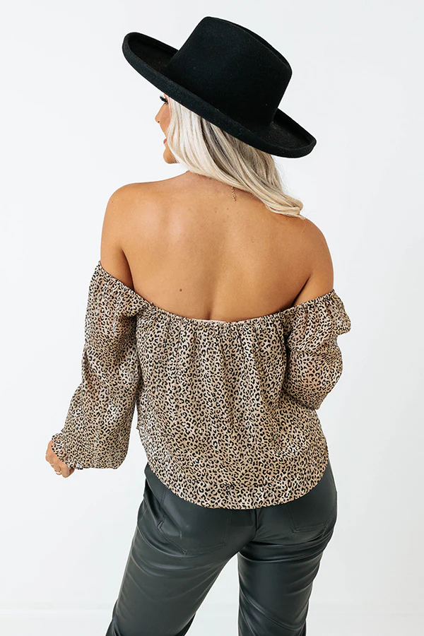 Bliss And Beyond Leopard Top - Image 4