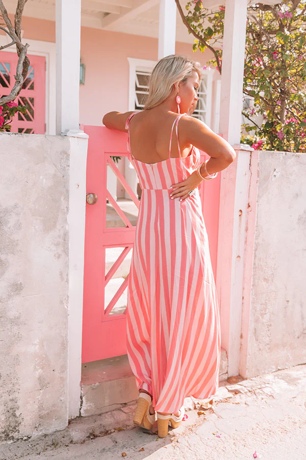 Bold And Brilliant Stripe Maxi Dress - Image 6