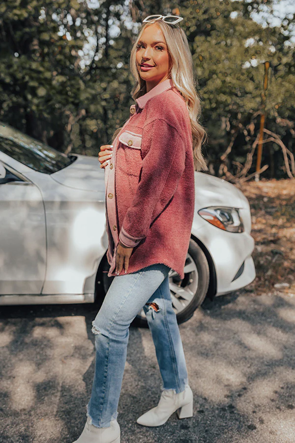 Boston Chill Jacket In Blush - Image 4