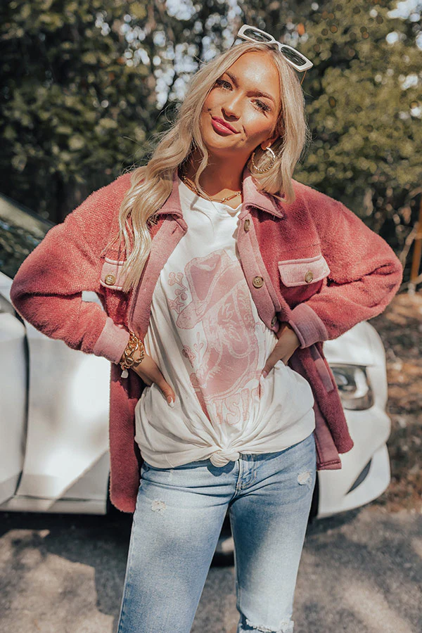 Boston Chill Jacket In Blush - Image 7