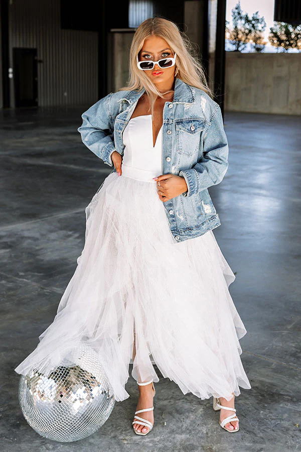 Bride Distressed Denim Jacket - Image 4