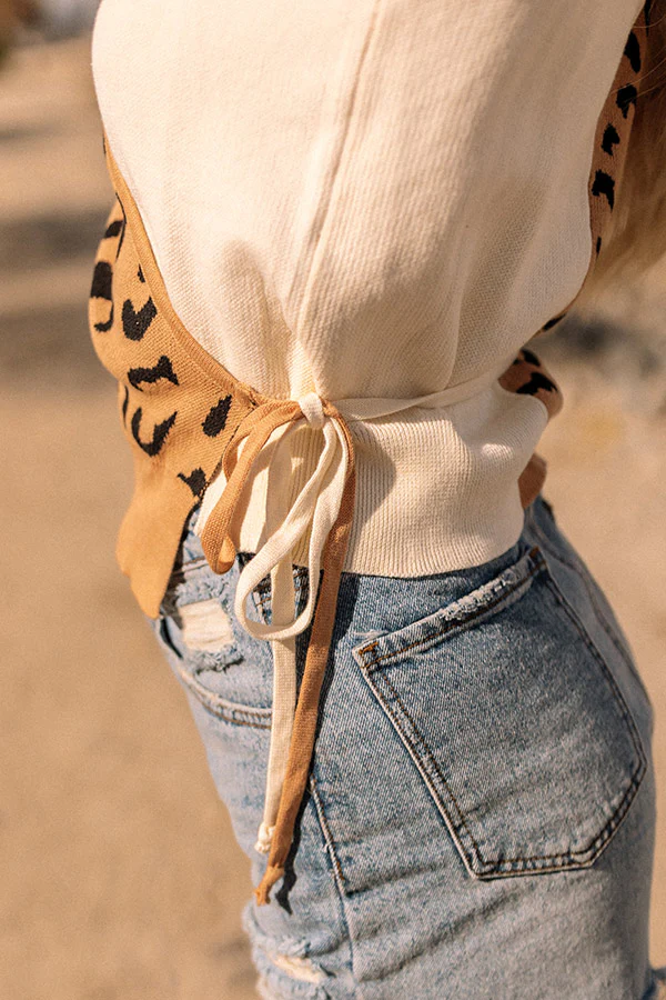 Brooklyn Believer Wrap Top - Image 4