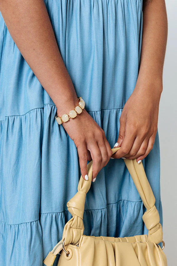 Charlotte Bracelet in Light Yellow - Image 3