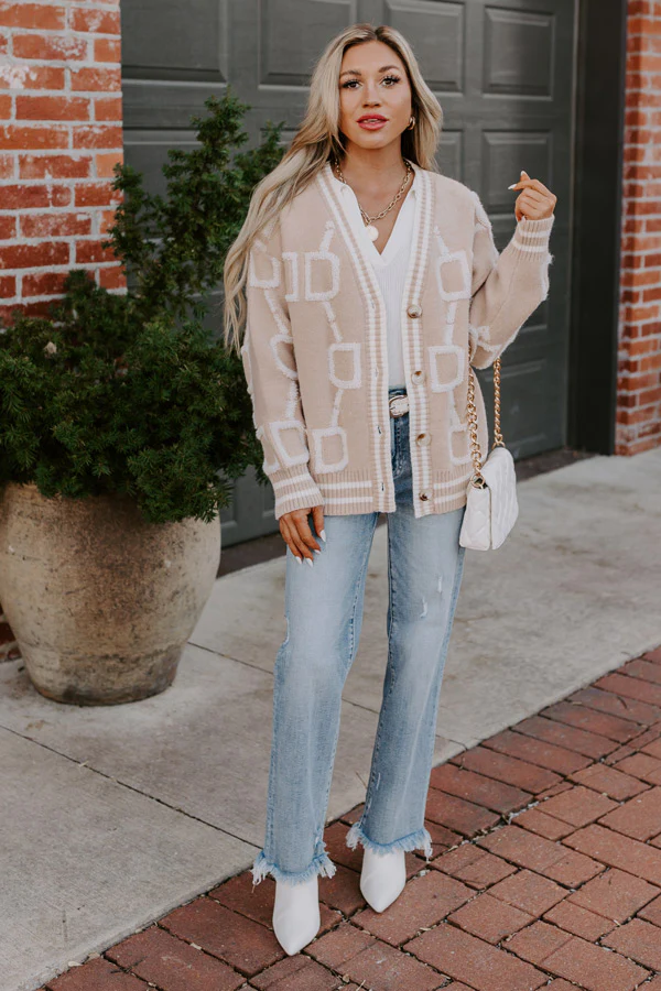 Chilly Morning Cardigan In Birch - Image 4