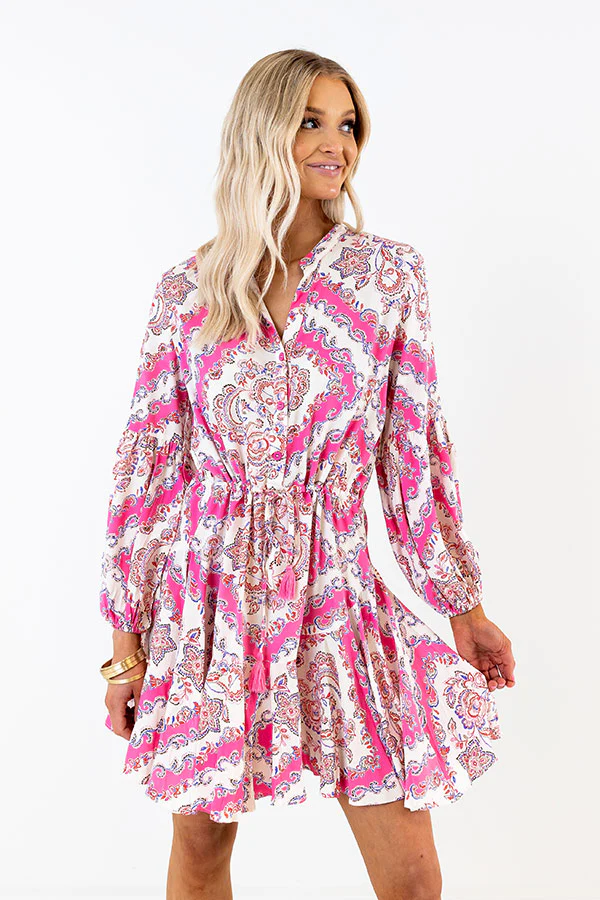 Classic And Keen Paisley Dress - Image 2