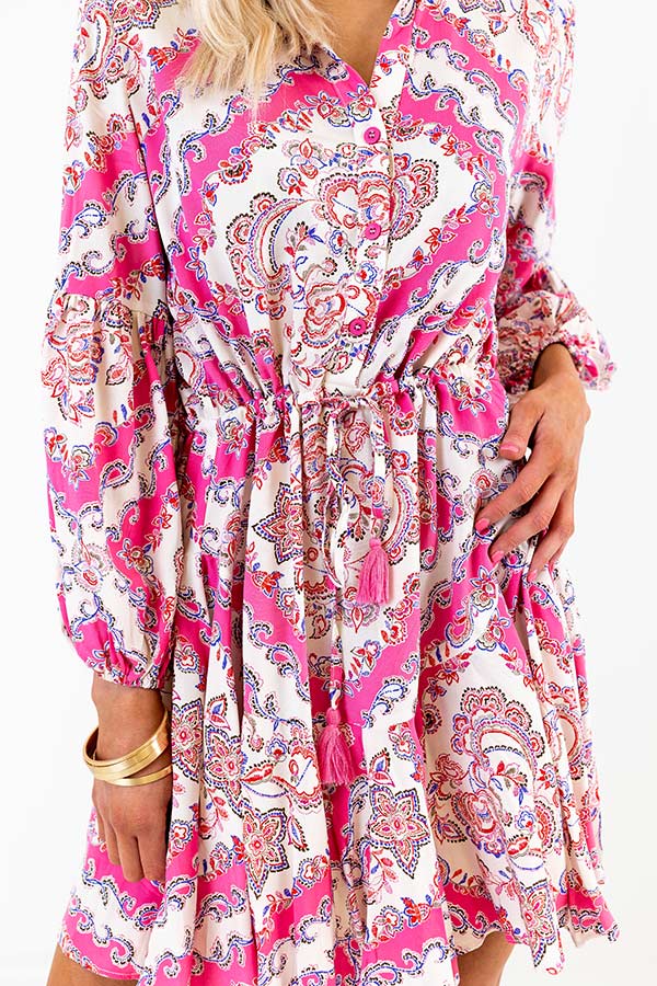 Classic And Keen Paisley Dress - Image 3
