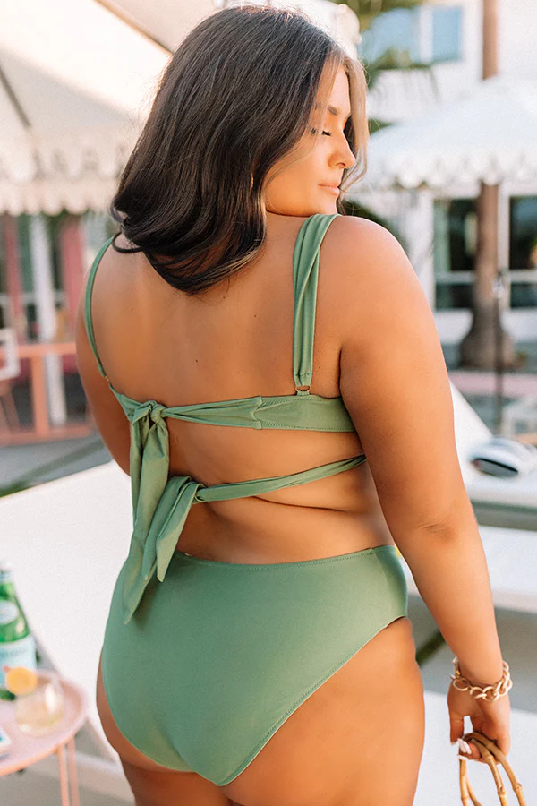 Coastal Cove High Waist Bikini Bottom Curves - Image 4