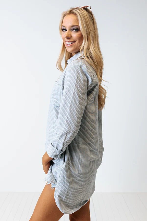 Count Your Blessings Stripe Dress - Image 11
