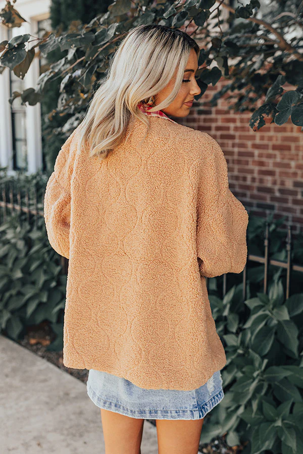 Cozy Darling Sherpa Jacket - Image 7