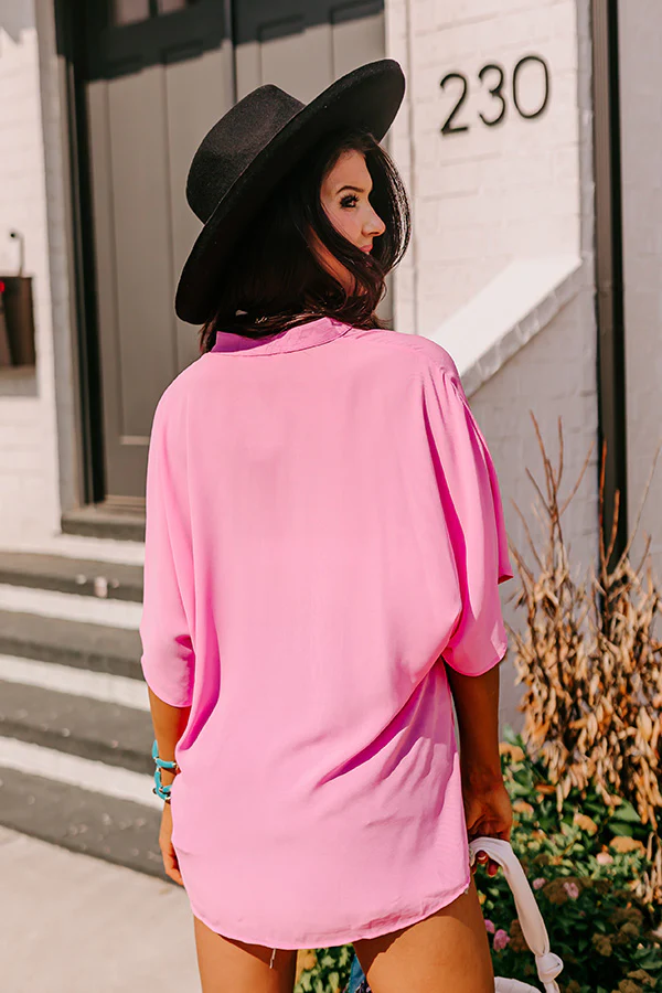 Creating Memories Shift Top In Pink - Image 3