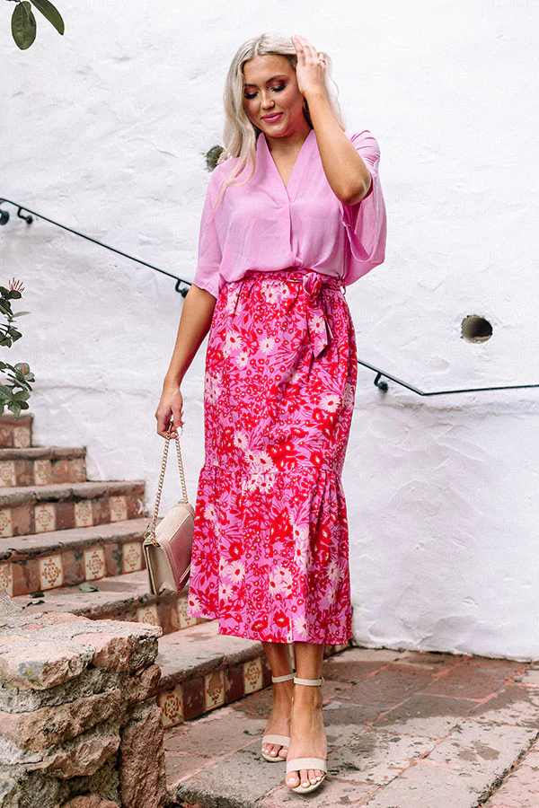 Creating Memories Shift Top In Pink - Image 6