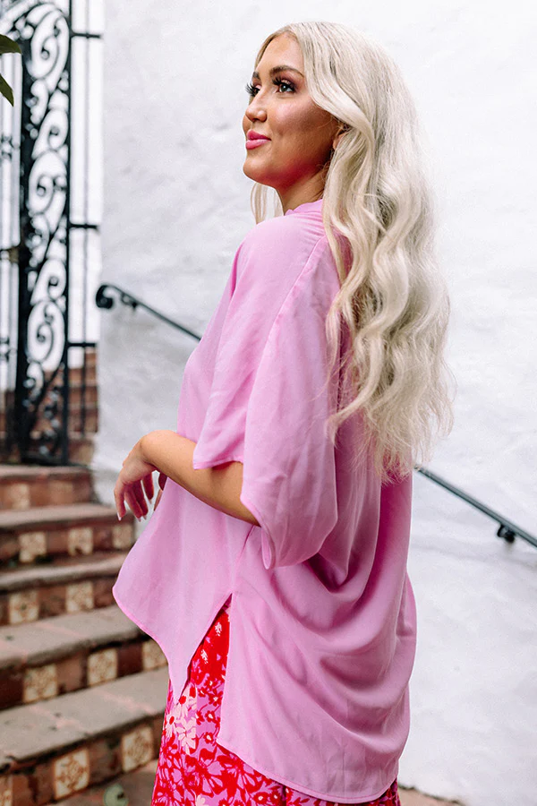 Creating Memories Shift Top In Pink - Image 9
