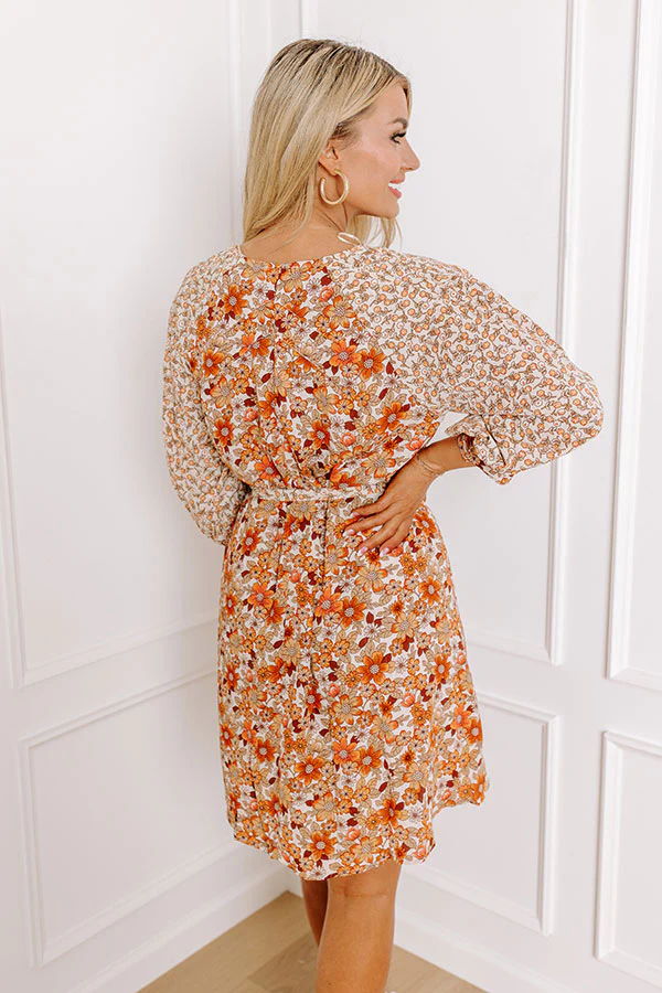Date Night Darling Floral Mini Dress - Image 7