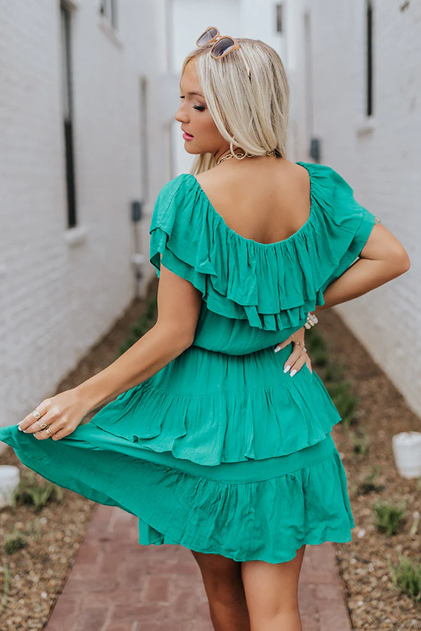 Del Mar Ruffle Dress - Image 4