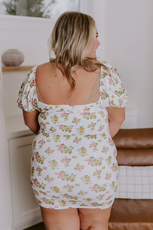 Divine Love Ruched Dress Curves - Image 3