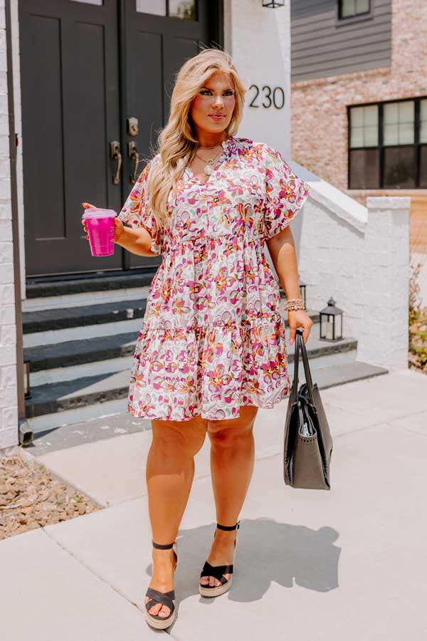 Don't Mind If I Do Shift Dress Curves - Image 6