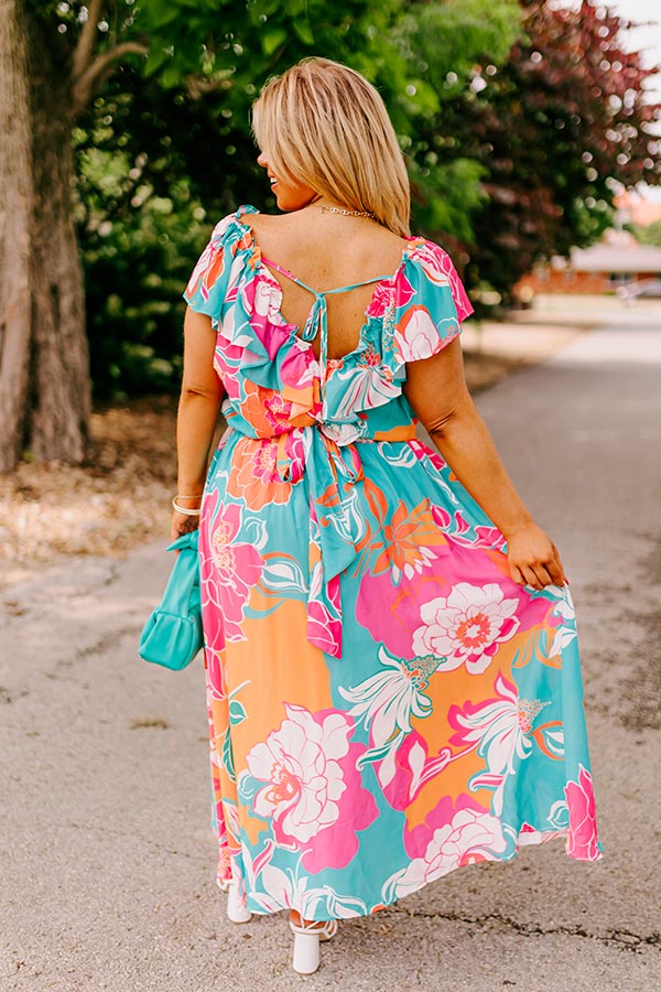 Dreamy And Darling Floral Midi Curves - Image 8