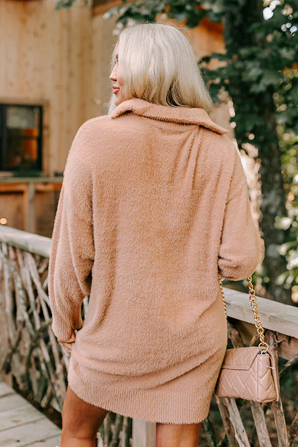 Eiffel Tower Flurries Sweater Dress - Image 3