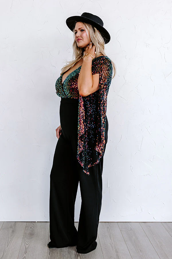 Elegant Essence Sequin Jumpsuit Curves - Image 4