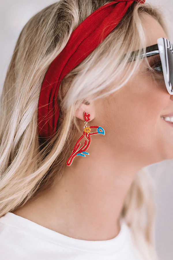 Find Me In Paradise Beaded Earrings - Image 4
