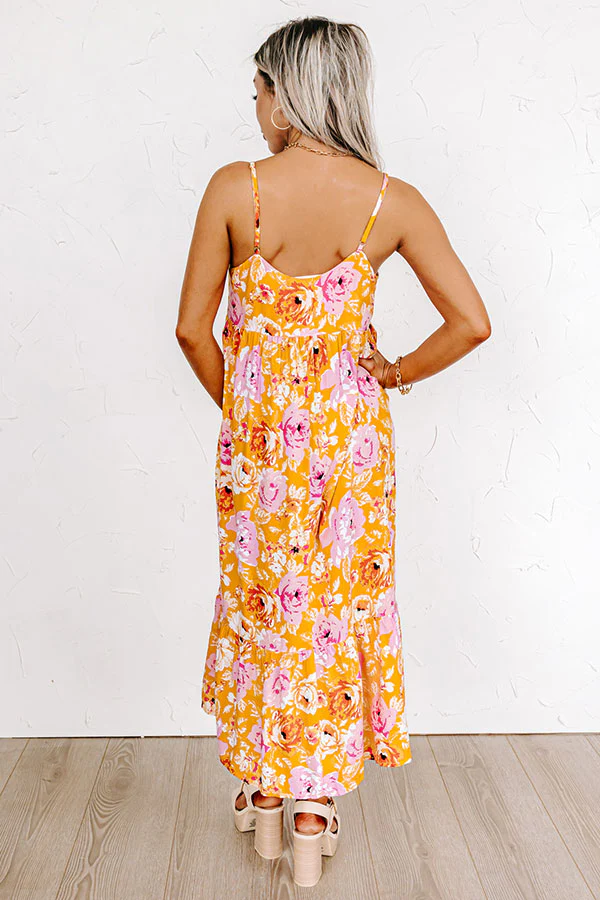 Friendly Smiles Floral Midi - Image 2