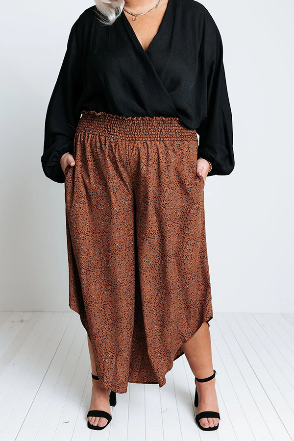 Good Dream Leopard Pants In Cinnamon Curves - Image 3