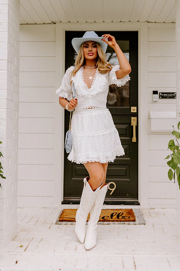 Grand Vision Eyelet Skirt - Image 2