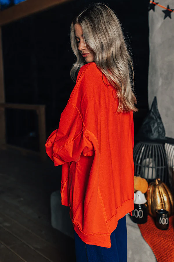 Happy Fall Y'all Oversized Sweatshirt - Image 5