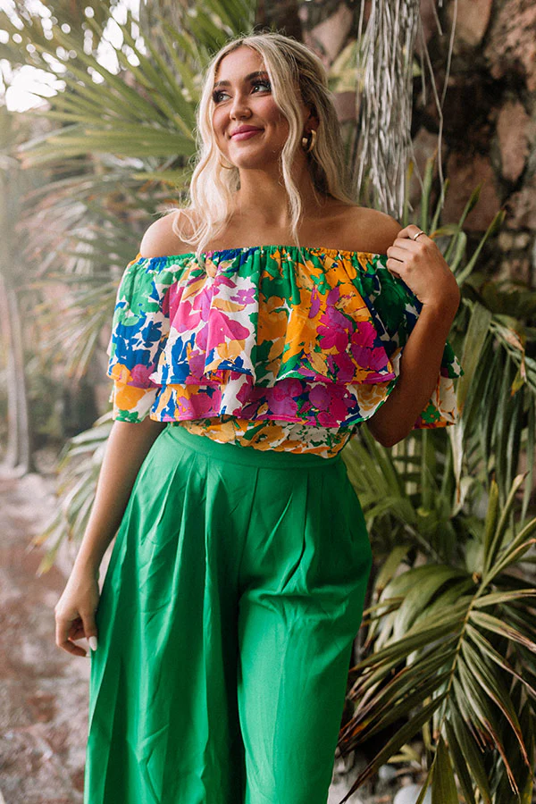 Hotel Plaza Crop Top