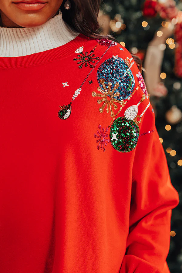 Jingle Bells Sequin Sweater - Image 2