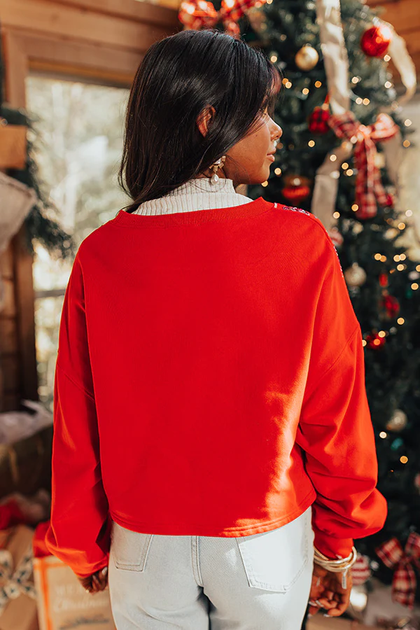 Jingle Bells Sequin Sweater - Image 5