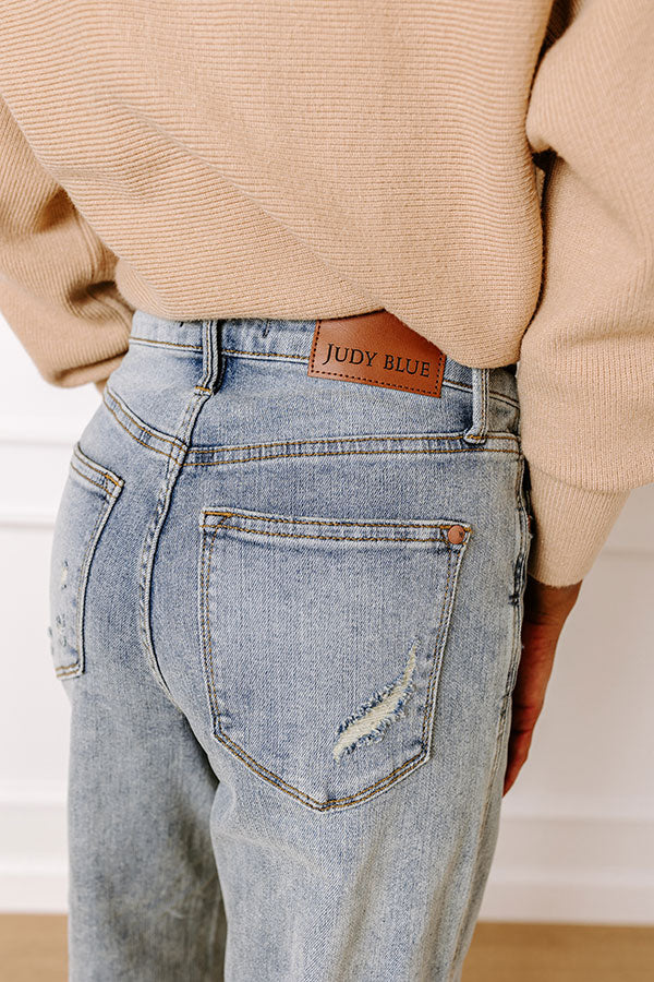 JUDY BLUE Ariana Midrise Wide Leg Jean - Image 7