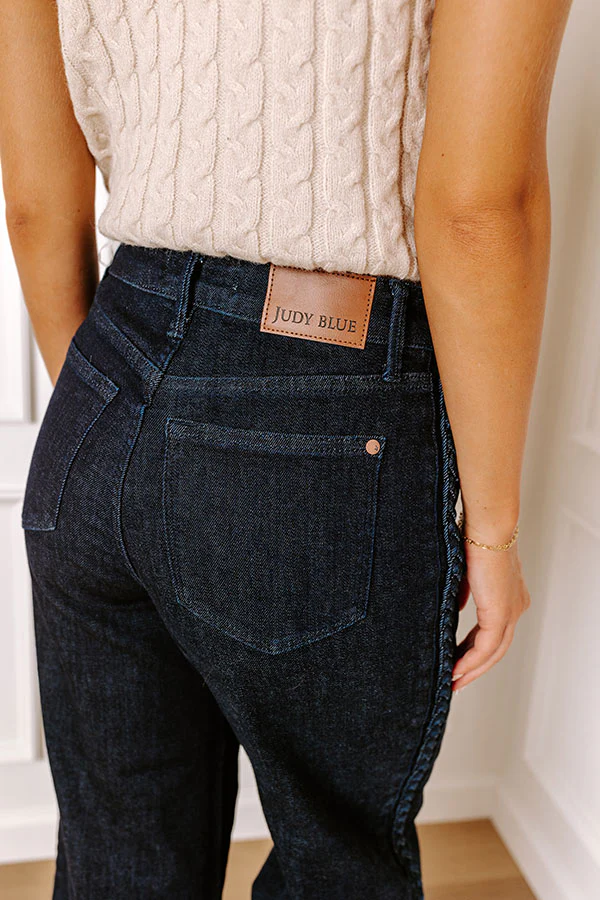 JUDY BLUE Kinsley High Waist Wide Leg Jean - Image 8