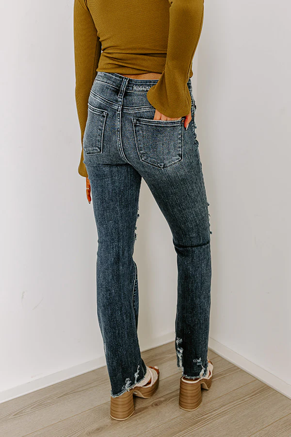 Judy Blue The Diana Midrise Distressed Jean - Image 3