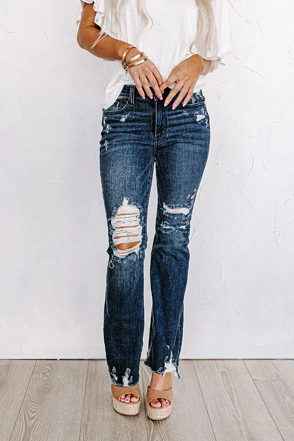 Judy Blue The Diana Midrise Distressed Jean - Image 6