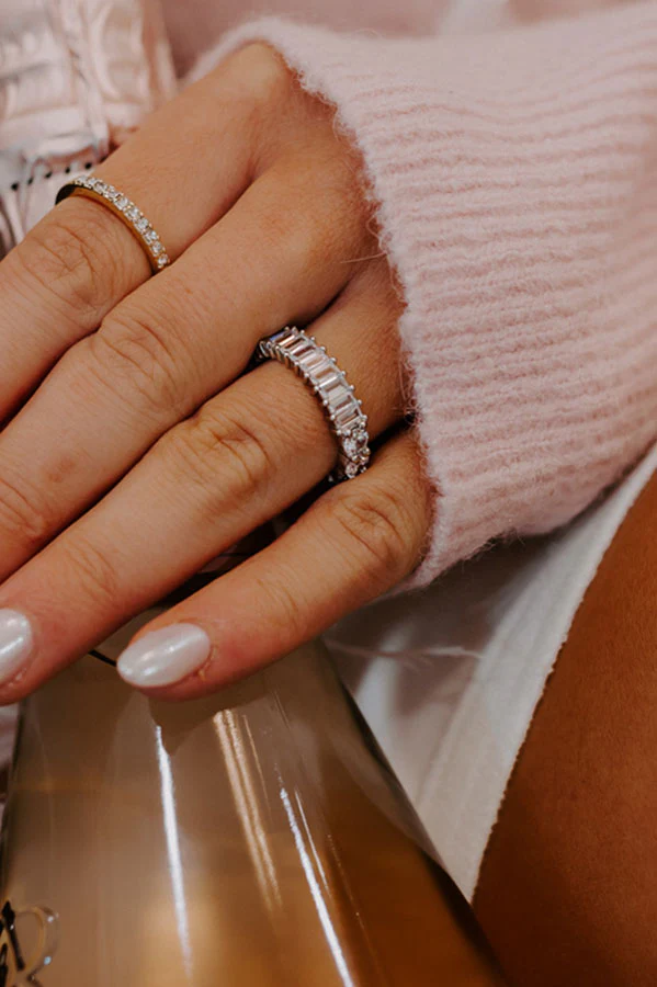 Just A Glimmer Ring In Silver - Image 2