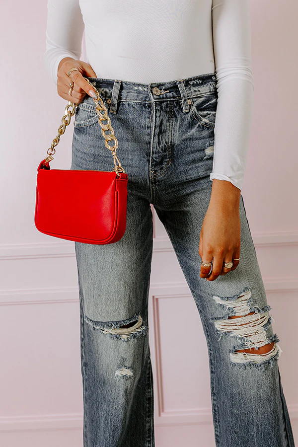 KanCan Concord High Waist Distressed Jean - Image 3
