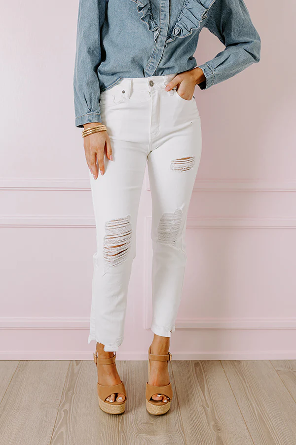 KanCan The Dollie High Waist Distressed Jean - Image 3