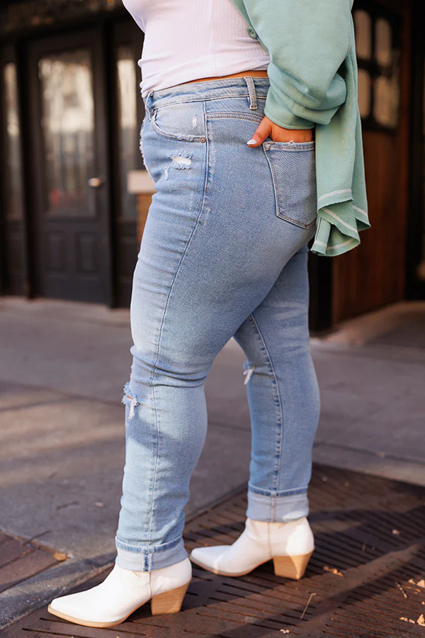 KanCan The Zimmerman High Waist Relaxed Skinny Curves - Image 3