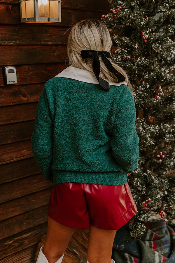 Keeping It Cool Embellished Knit Sweater - Image 5