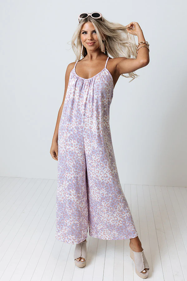 Kind And Casual Leopard Jumpsuit - Image 5