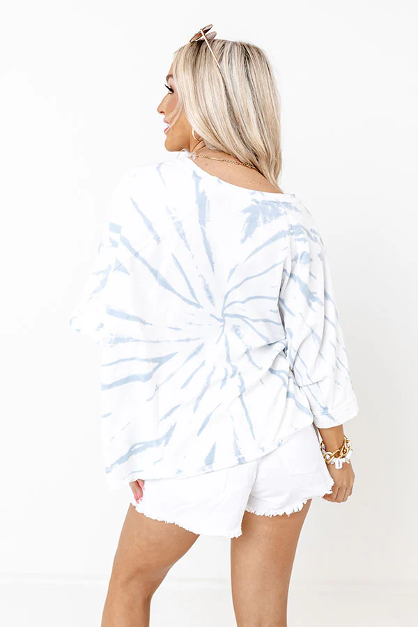 Like A Firework Tie Dye Top - Image 3