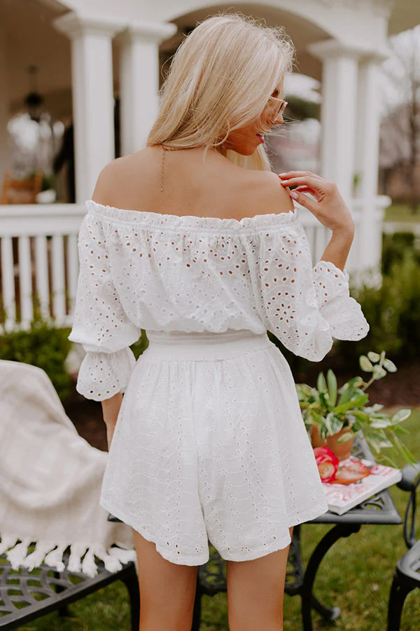 Love Out Loud Eyelet Top - Image 12