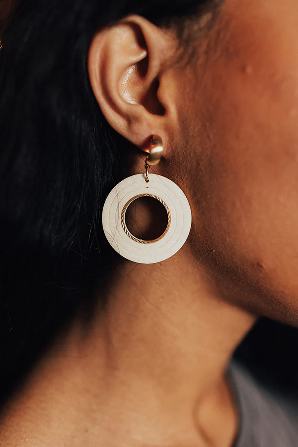 Made For Vacay Earrings In Ivory - Image 5